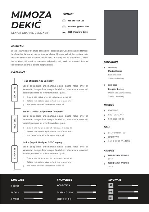 Professional CV Resume-29