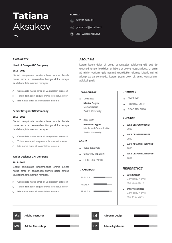 Professional CV Resume-30