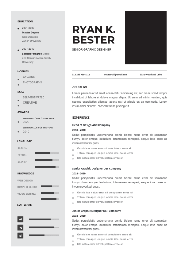Professional CV Resume-32