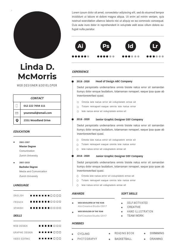 Professional CV Resume-34