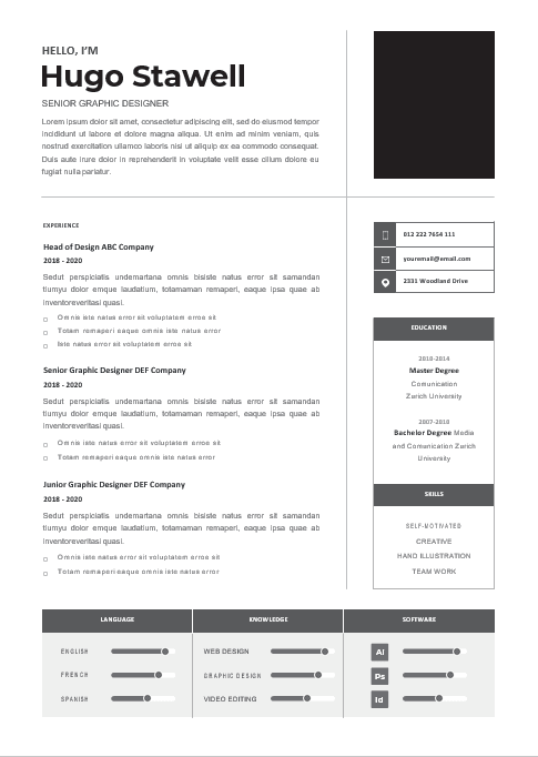 Professional CV Resume-36