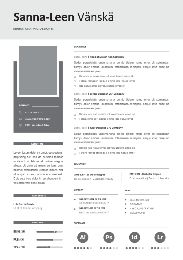 Professional CV Resume-41
