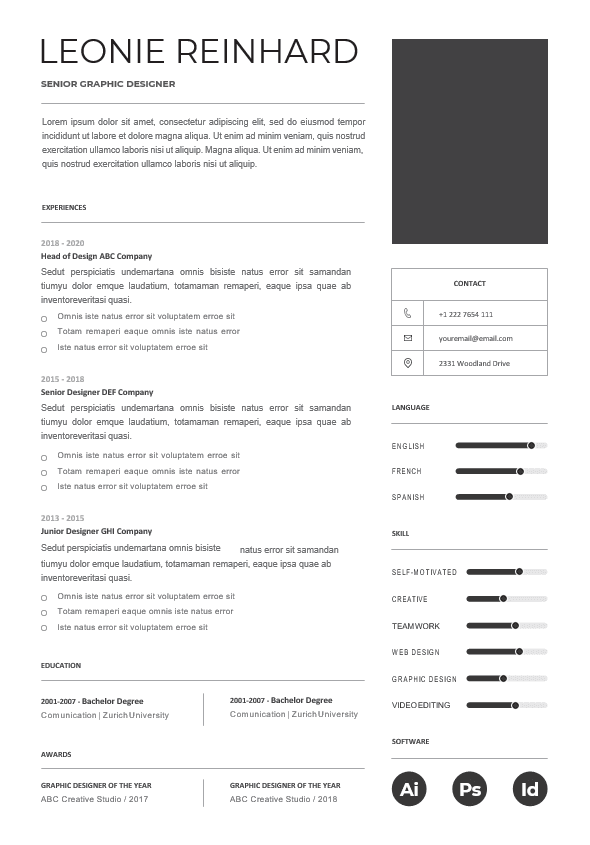 Professional CV Resume-42