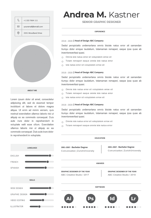 Professional CV Resume-43