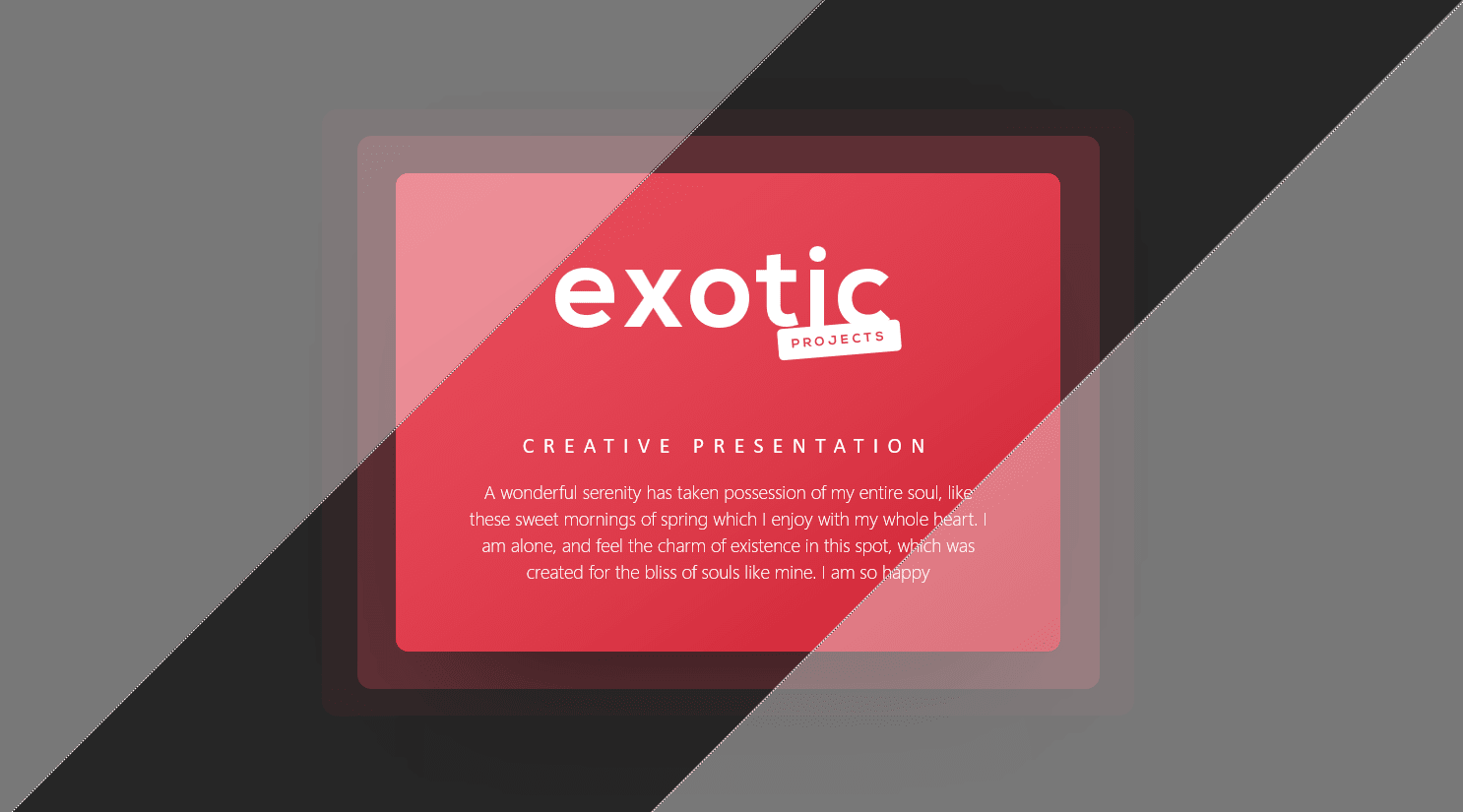 Animated Color 1 exotic wide Dark