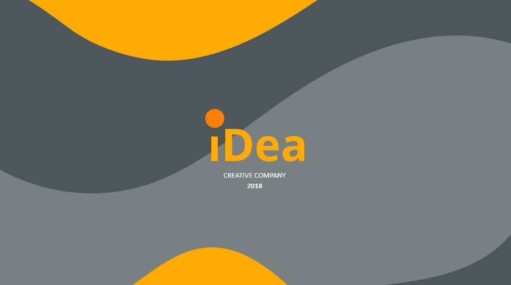 Animated PPTX Orange