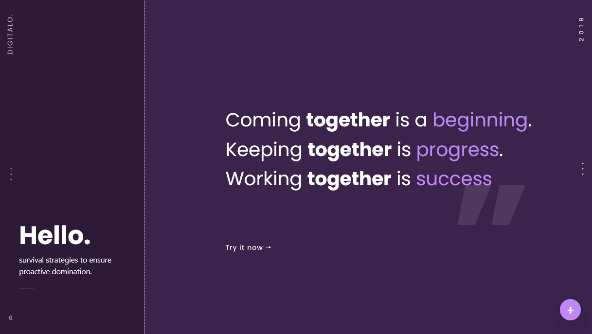 Animated White Lavender Digital - Dark