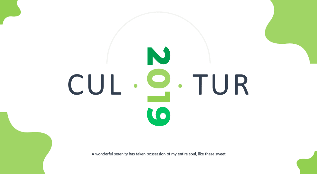 Cultur - Powerpoint Template Green