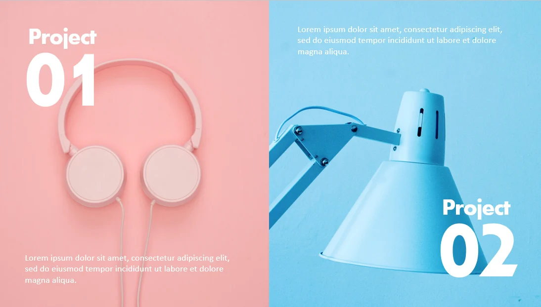 Our Projects – Portfolio Slides