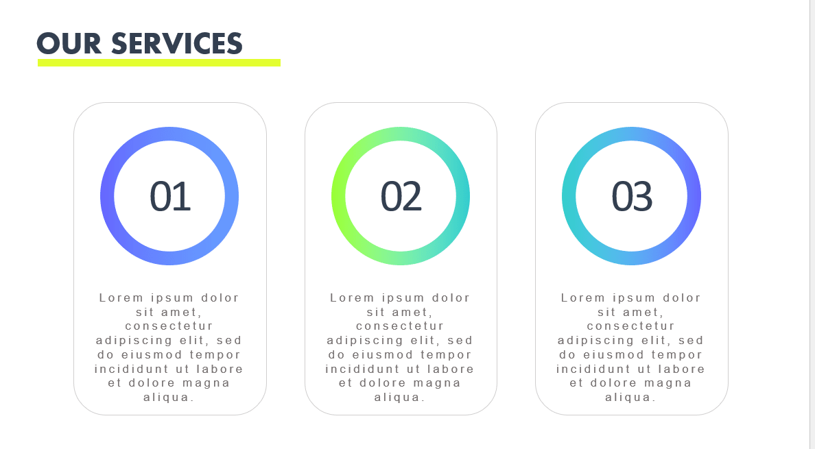 Our Services – PowerPoint Slide