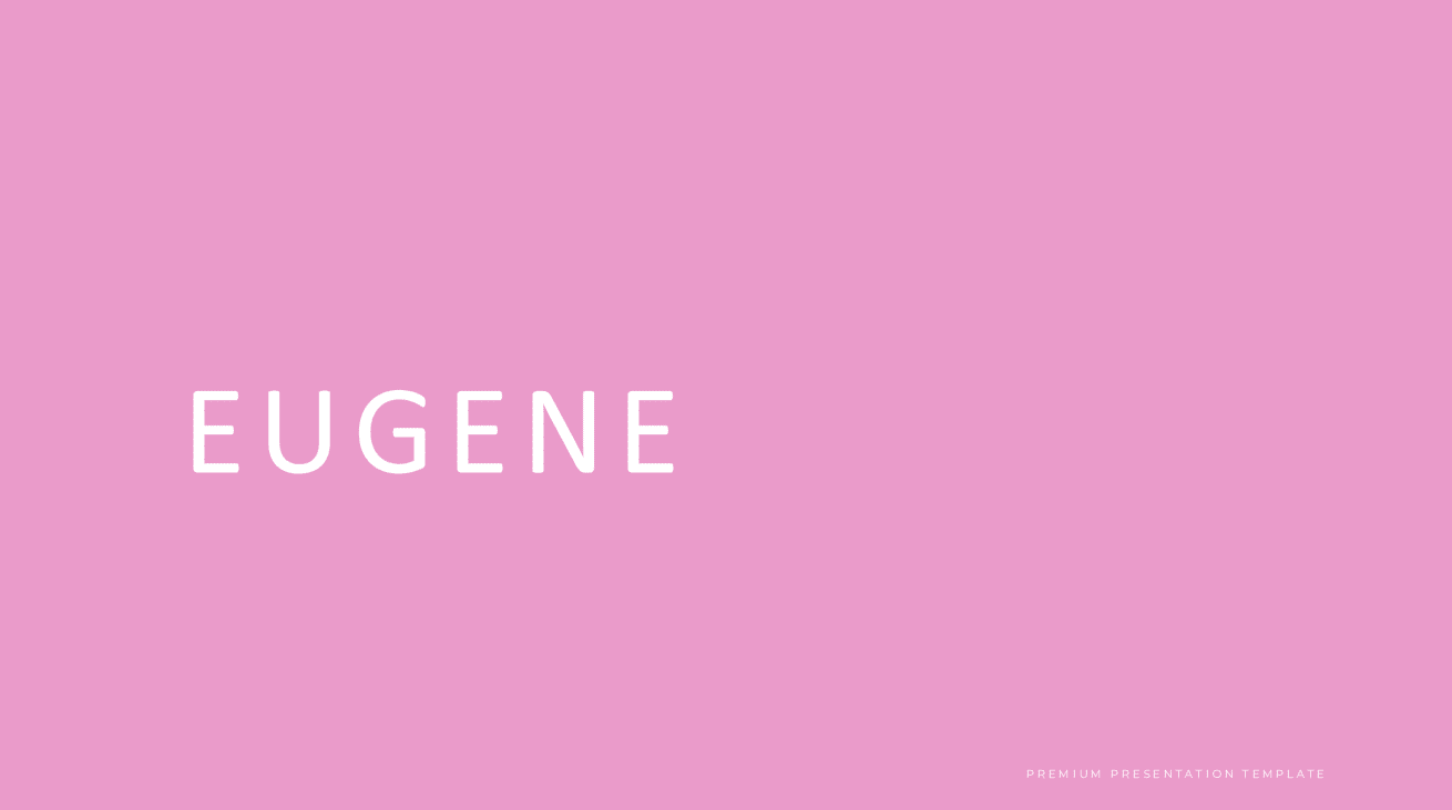 EUGENE – PowerPoint Presentation Template