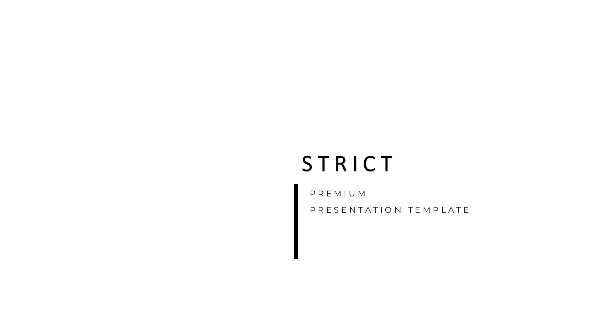 STRICT – PowerPoint Presentation Template