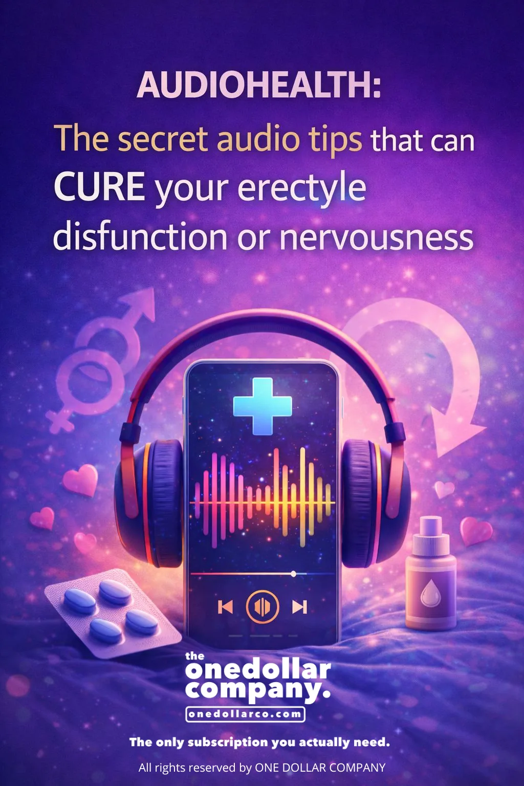 AUDIOHEALTH:  The secret audio tips that can CURE your erectyle disfunction or nervousness