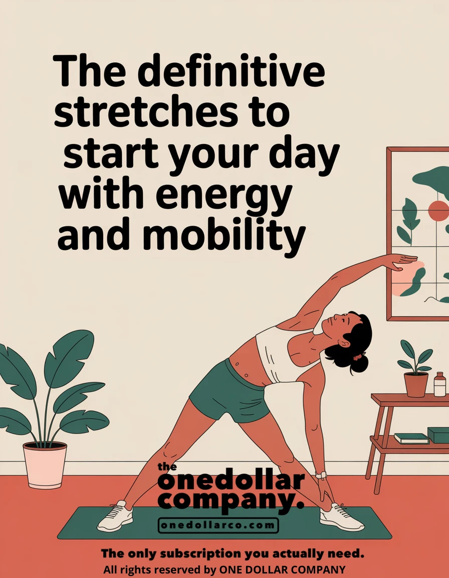 The definitive stretches to start your day with energy and mobility