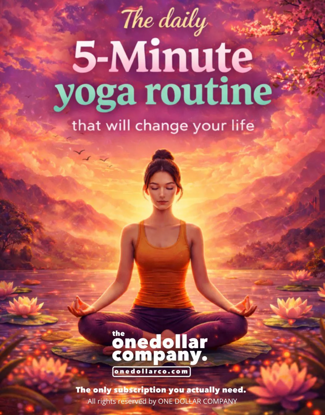The Daily 5-Minute Yoga Routine That Will Change Your Life