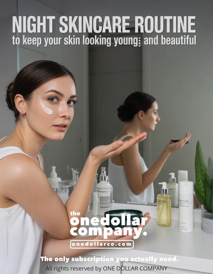 Night Skincare Routine to Keep Your Skin Looking Young and Beautiful