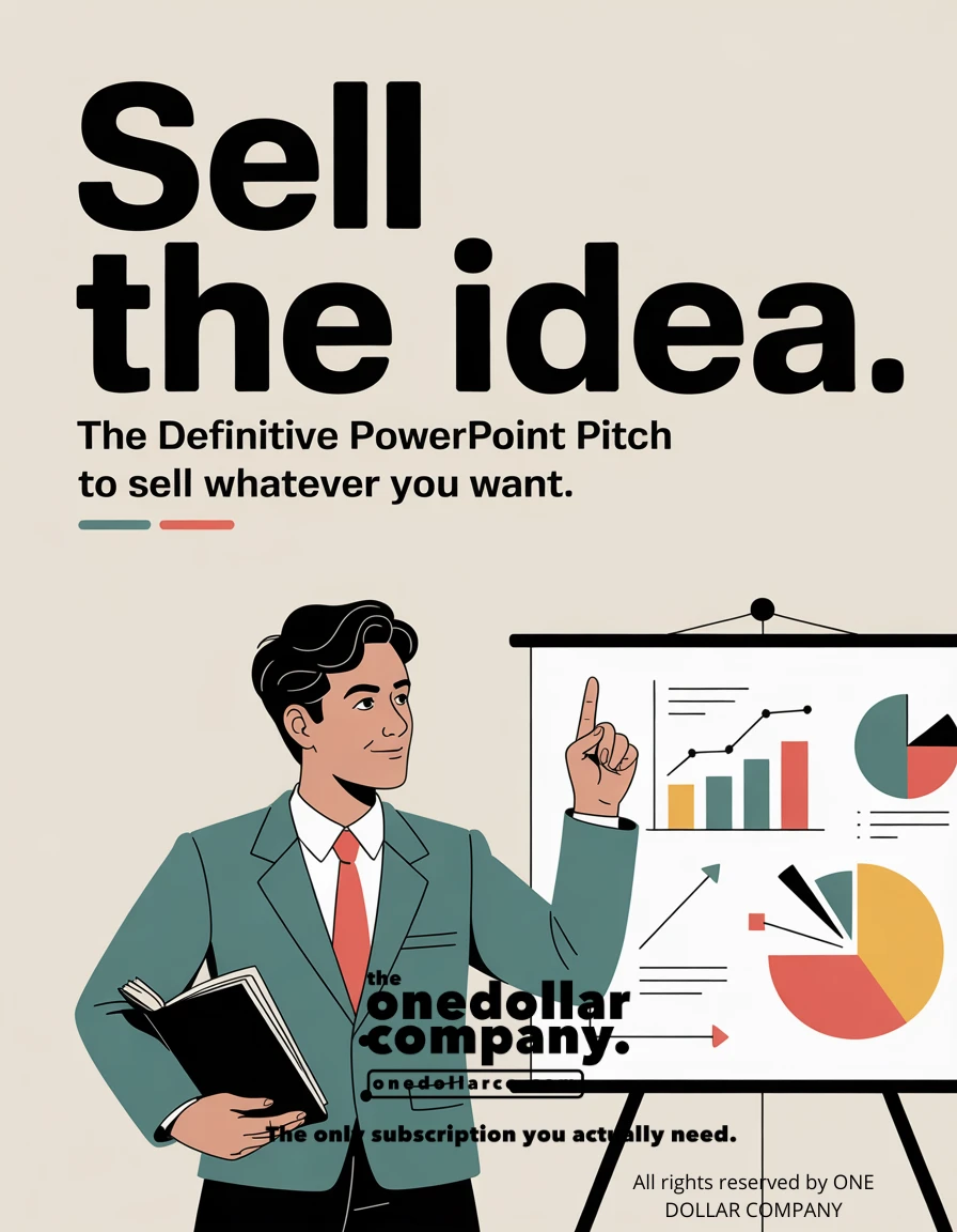 Sell the Idea: The Definitive PowerPoint Pitch to Sell Whatever You Want