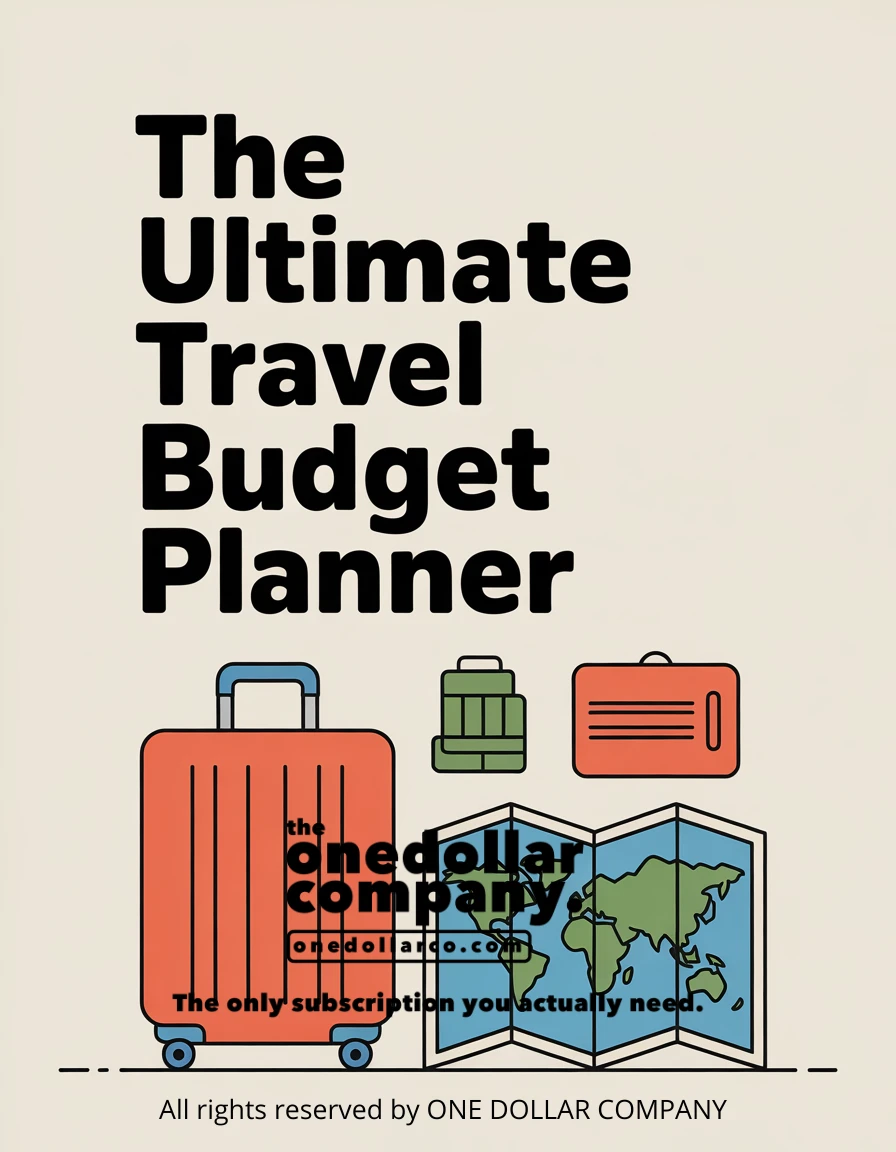 The Ultimate Travel Budget Planner