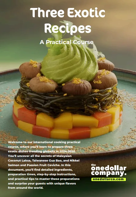 Three Exotic Recipes – A Practical Course