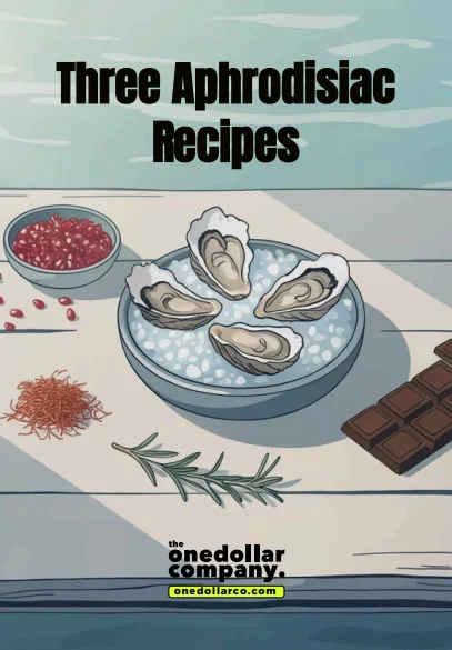 Three Aphrodisiac Recipes