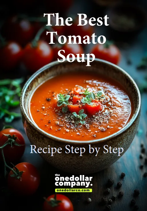 The Best Tomato Soup – A Unique Recipe Step-by-Step
