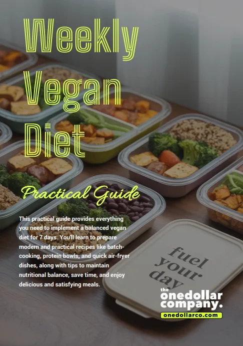 Weekly Vegan Diet – Practical Guide