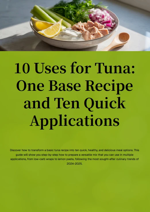 10 Uses for Tuna – One Base Recipe and Ten Quick Applications
