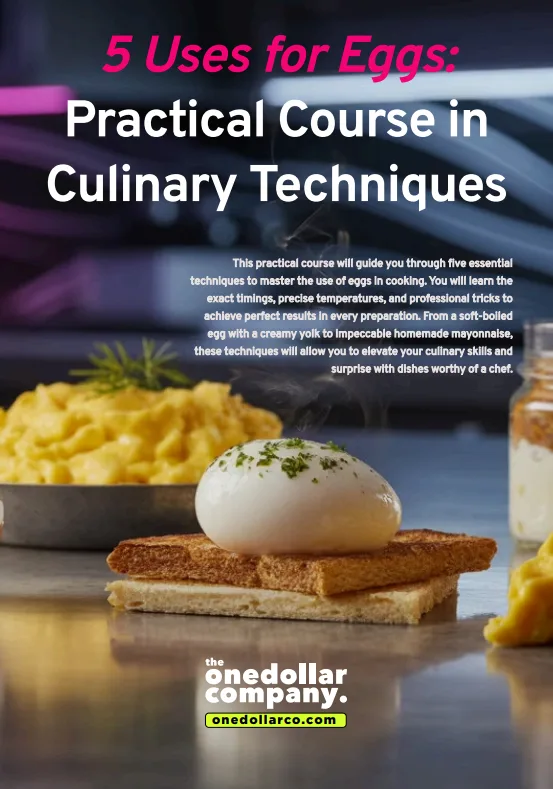 5 Uses for Eggs – Practical Course on Culinary Techniques