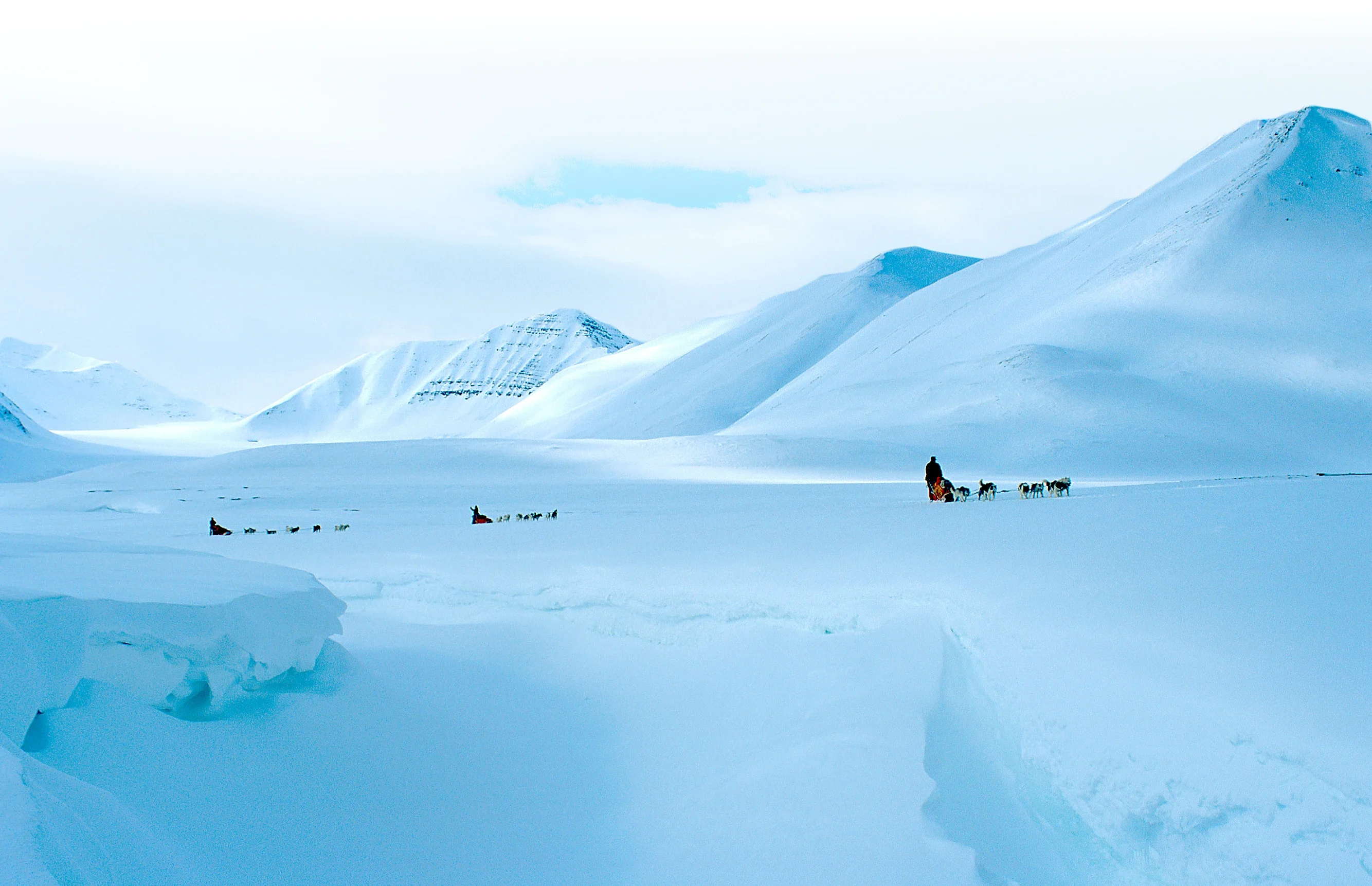 Filming on ice for a unique perspective