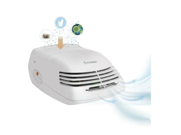 Ionizador Purificador De Aire, Marca Steren Air-300