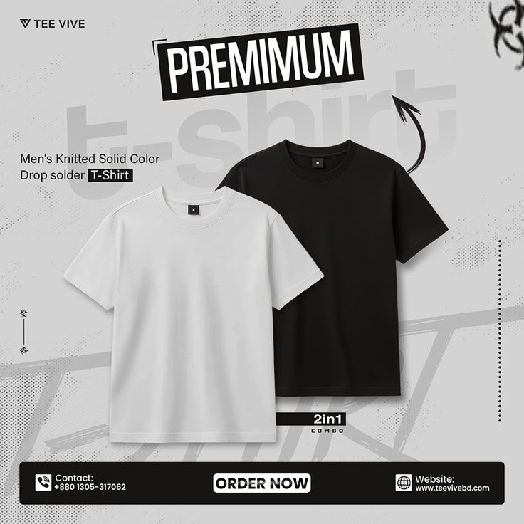 Bemen Essential Drop-shoulder — 2-in-1 Combo