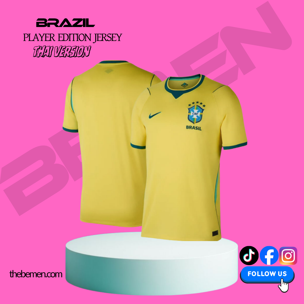 Brazil 2026 Home Kit – Player Edition