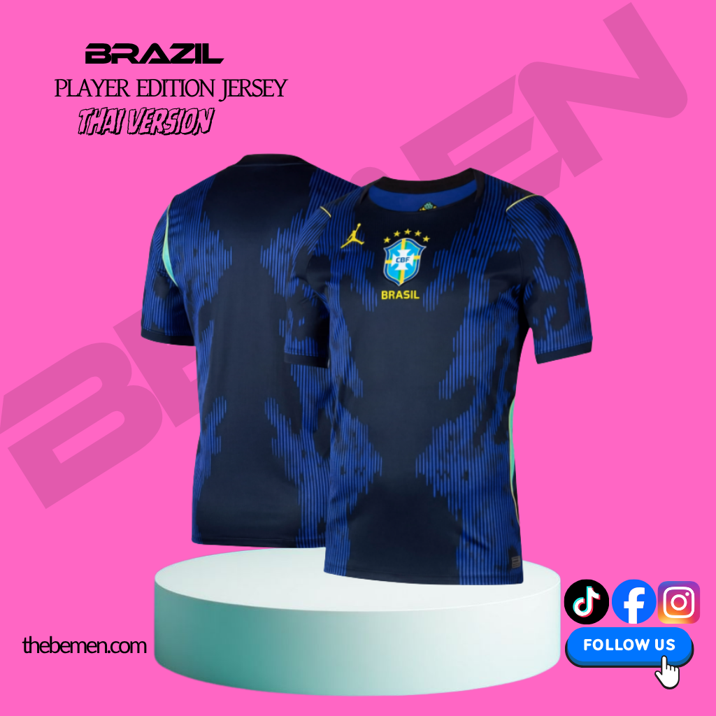 Brazil 2026 Away Kit – Player Edition