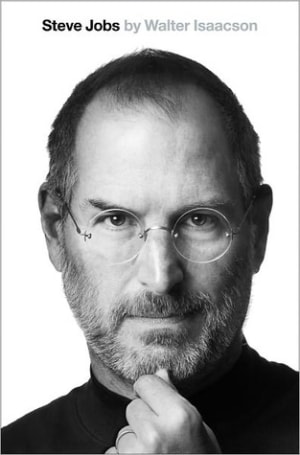 Steve Jobs by Walter Isaacson book cover