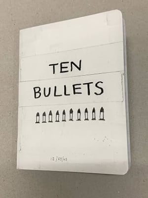 Ten Bullets by Tom Sachs book cover