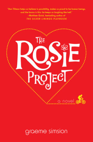The Rosie Project (Don Tillman, #1) by Graeme Simsion book cover