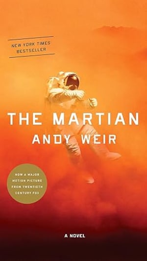 The Martian by Andy Weir book cover