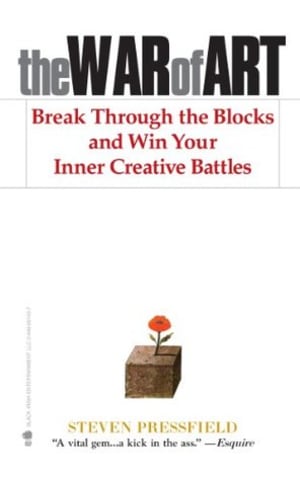 The War of Art by Steven Pressfield book cover