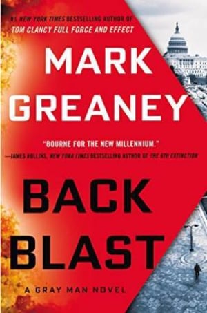 Back Blast (Gray Man, #5) by Mark Greaney book cover
