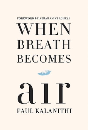 When Breath Becomes Air by Paul Kalanithi book cover