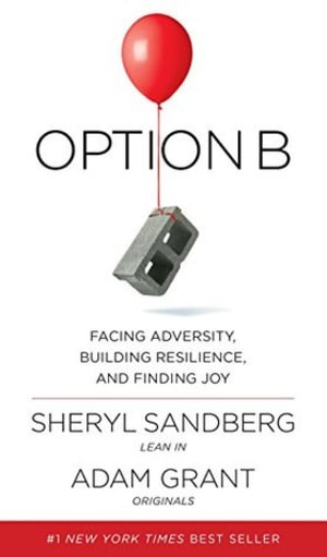 Option B by Sheryl Sandberg book cover