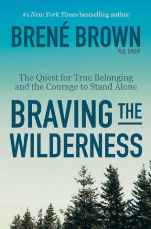 Braving the Wilderness by Brené Brown book cover