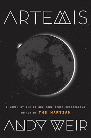 Artemis by Andy Weir book cover