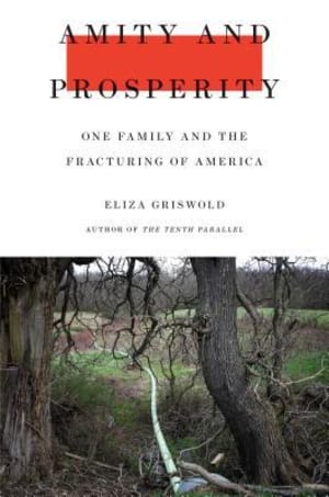 Amity and Prosperity: One Family and the Fracturing of America by Eliza Griswold book cover