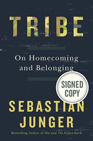Tribe: On Homecoming and Belonging by Sebastian Junger book cover
