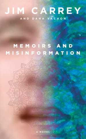 Memoirs and Misinformation by Jim Carrey book cover