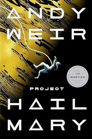 Project Hail Mary by Andy Weir book cover