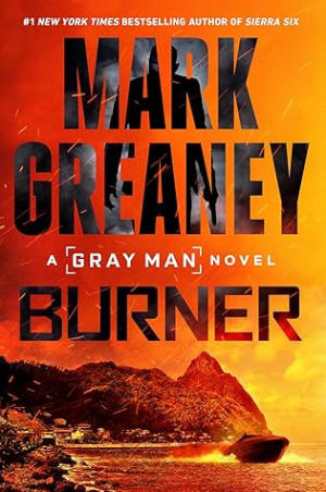 Burner (Gray Man, #12) by Mark Greaney book cover