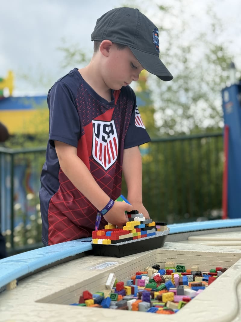 Annual Day After Camp Ends Legoland Trip with Zeke