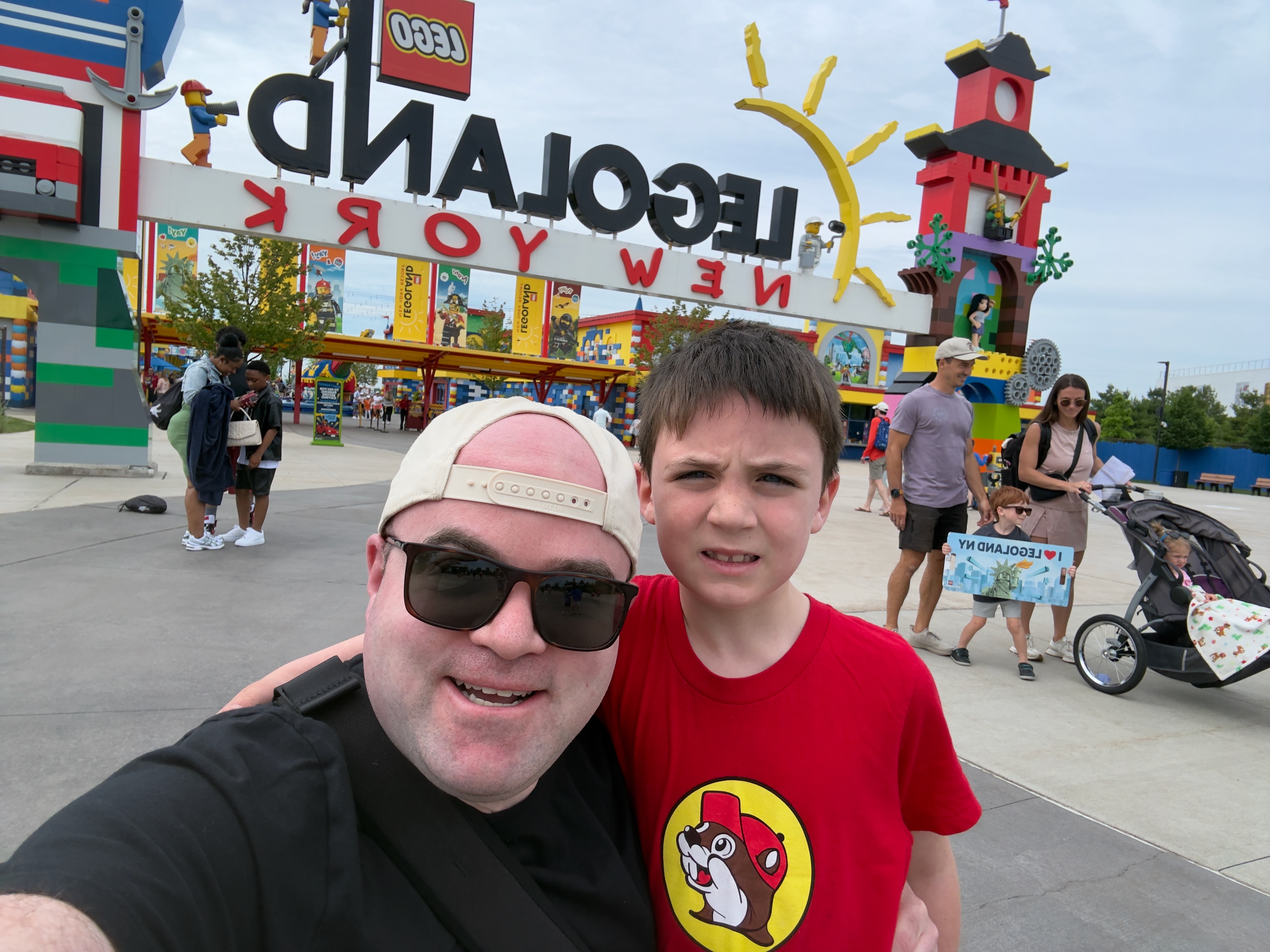 Legoland with Zeke